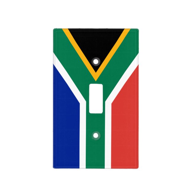 South Africa Flag Light Switch Cover (Front)