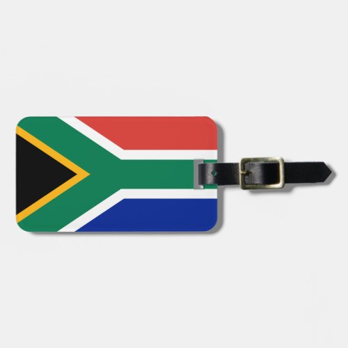 South Africa Flag Luggage Tag