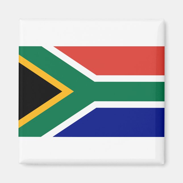 South Africa Flag Magnet (Front)