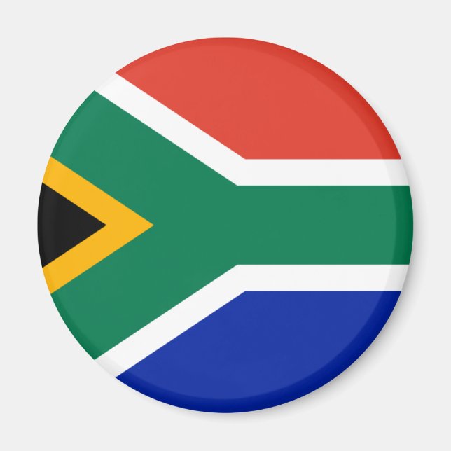 south africa flag magnet (Front)