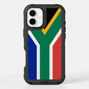 South Africa Flag iPhone 16 Plus Case