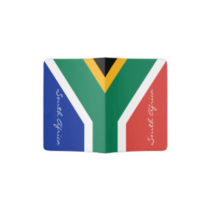 South Africa flag passport holder African pride