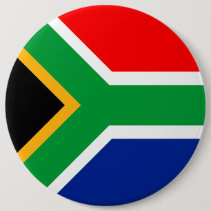 South Africa Flag Pinback Button