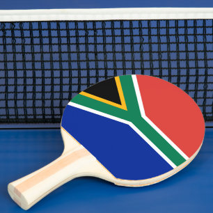 South Africa flag Ping Pong Paddle