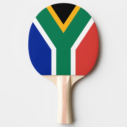 South Africa flag ping pong paddle for tabletennis