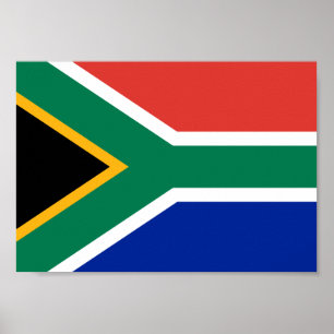 South Africa Flag Poster