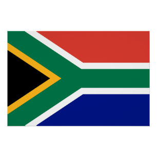 South Africa Flag Poster