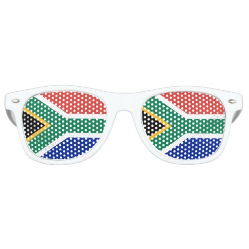 South Africa Flag Retro Sunglasses
