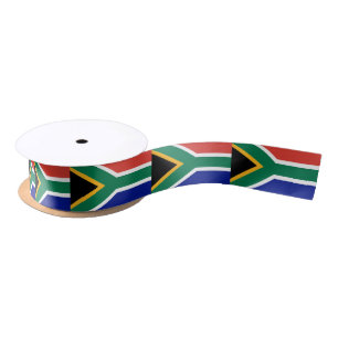 South Africa Flag Satin Ribbon