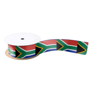 South Africa Flag Satin Ribbon