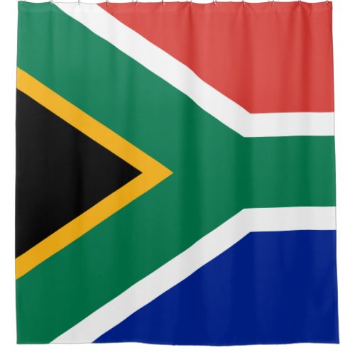 South Africa Flag Shower Curtain