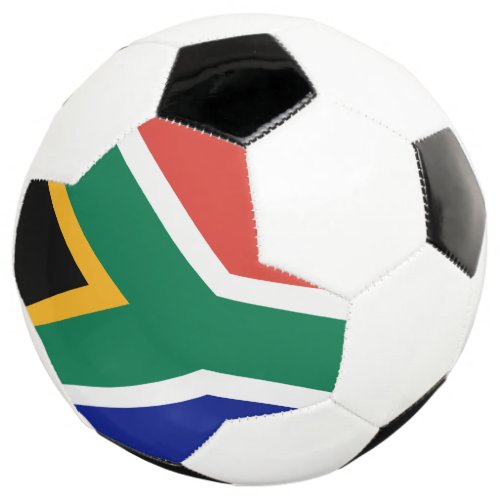 south africa flag soccer ball
