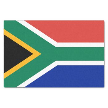 South Africa Flag South African Patriotic Tissue Paper by YLGraphics at Zazzle