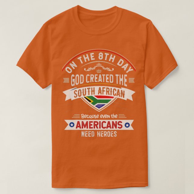 South Africa Flag Souvenirs for South Africans Men T-Shirt (Design Front)