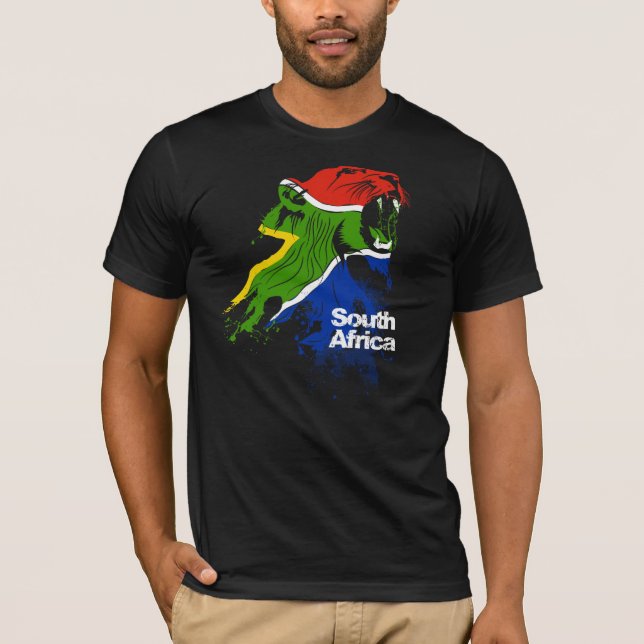 South Africa Flag T-Shirt (Front)