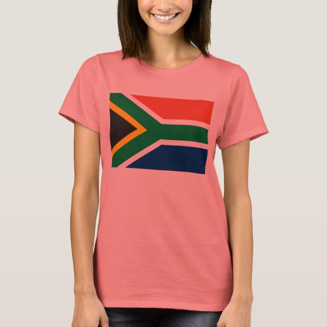 South Africa Flag T-shirt (Front)