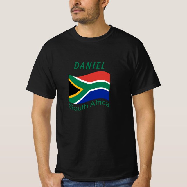 South Africa Flag T-Shirt (Front)