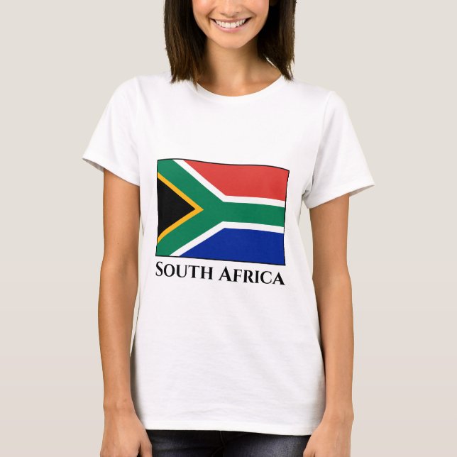 South Africa Flag T-Shirt (Front)