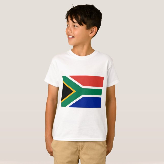South Africa Flag T-Shirt (Front Full)