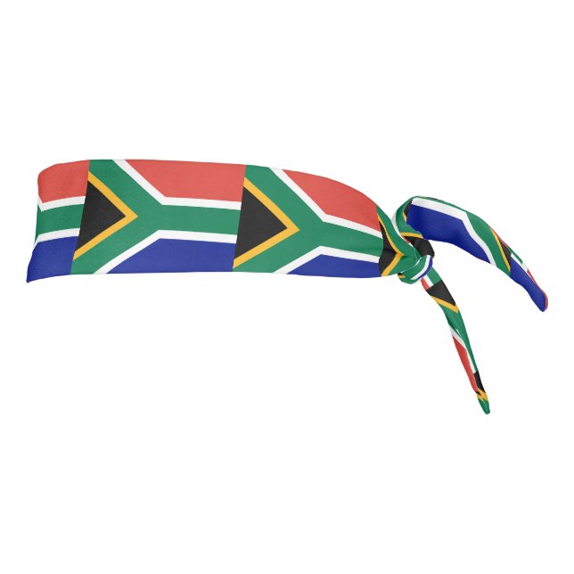 South Africa Flag Tie Headband (Rotate 90)