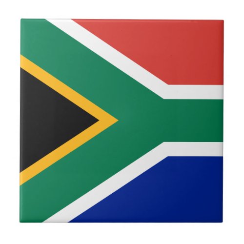 South Africa Flag Tile