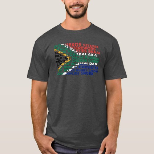South Africa Food Flag T_Shirt