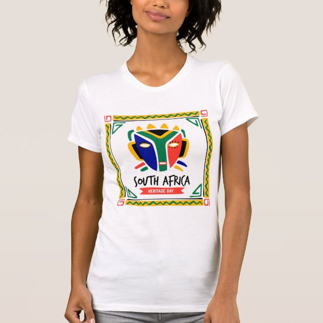 South Africa Heritage Day T-Shirt (Front)