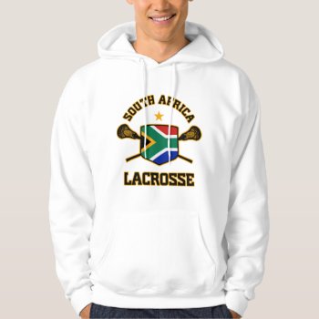 South Africa Hoodie by laxshop at Zazzle