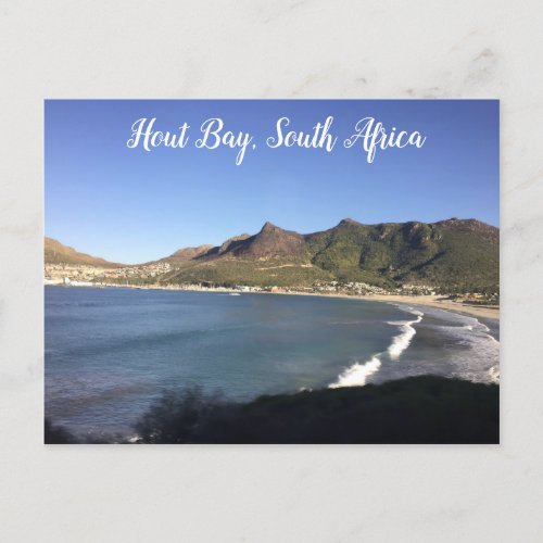 South Africa Hout Bay Western Cape Holiday Postcard