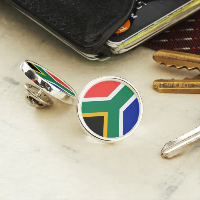 South Africa Lapel Pin Zazzle 2951