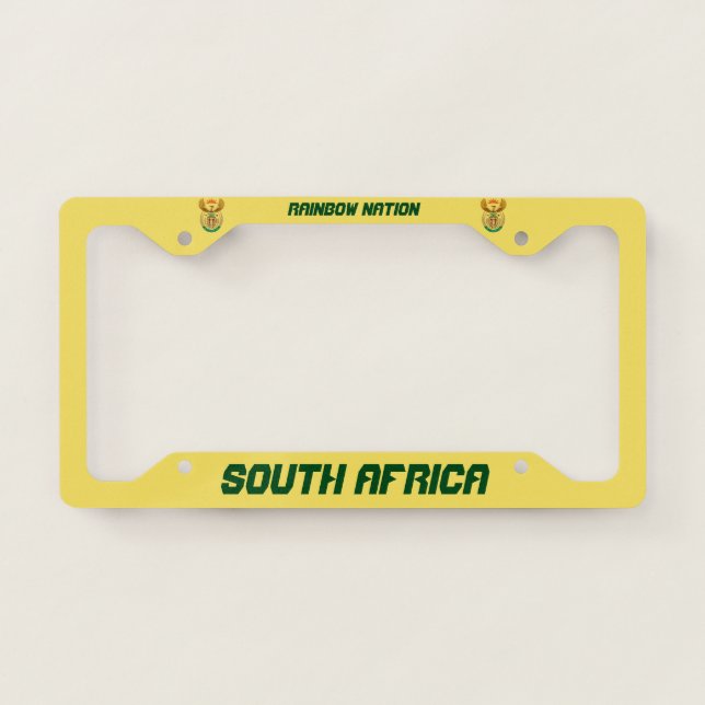 South Africa License Frame (Front)