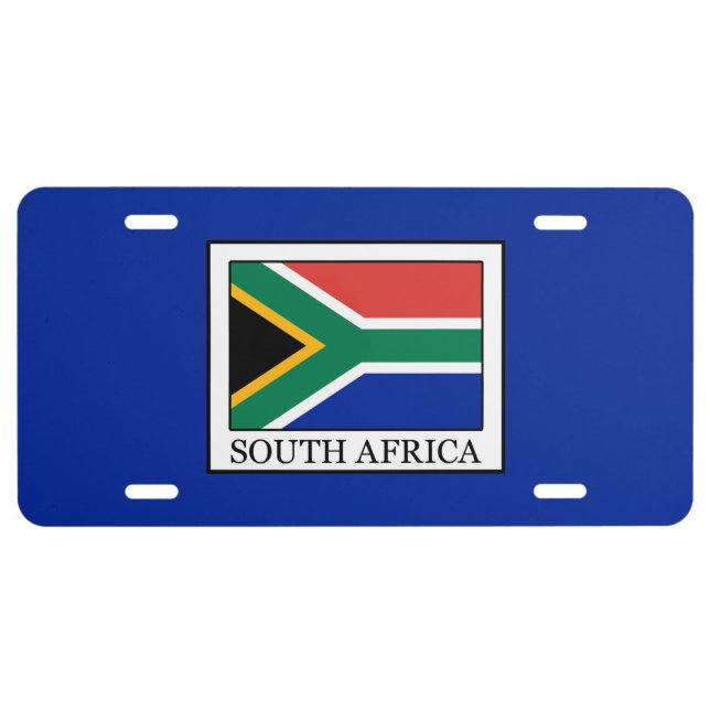 South Africa License Plate (Front)
