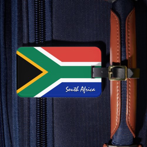 South Africa Luggage Tags patriotic African Flag Luggage Tag
