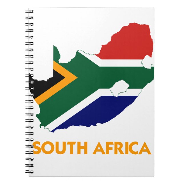 SOUTH AFRICA MAP NOTEBOOK (Front)