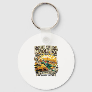 South Africa Match Day Skeleton Striker Nations Hi Keychain
