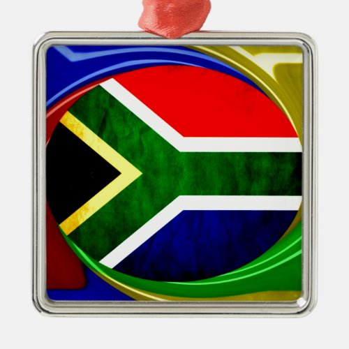 South Africa Metal Ornament