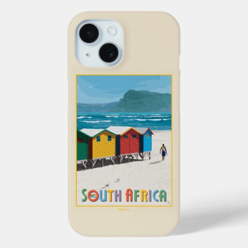 South Africa  Muizenberg Beach iPhone 15 Case