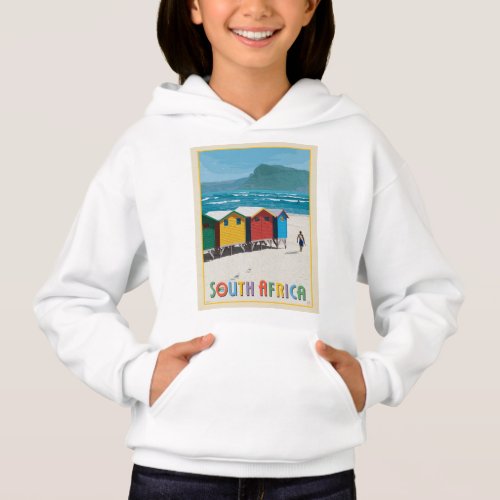 South Africa  Muizenberg Beach Hoodie