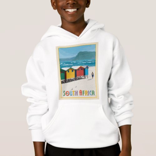 South Africa  Muizenberg Beach Hoodie