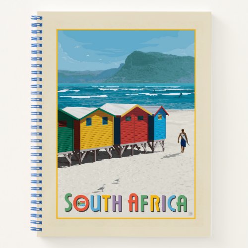 South Africa  Muizenberg Beach Notebook