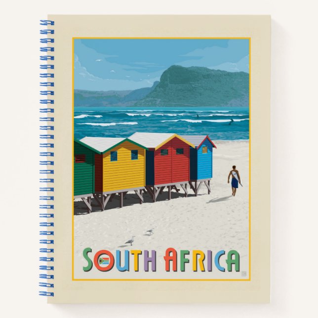 South Africa | Muizenberg Beach Notebook (Front)