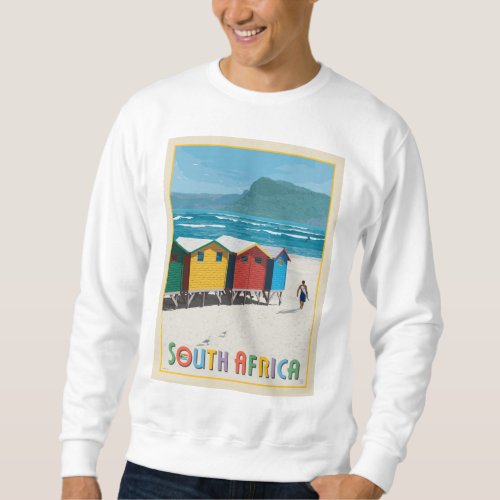 South Africa  Muizenberg Beach Sweatshirt