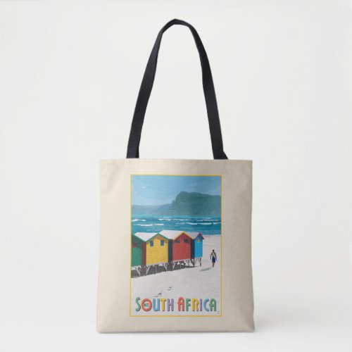 South Africa  Muizenberg Beach Tote Bag