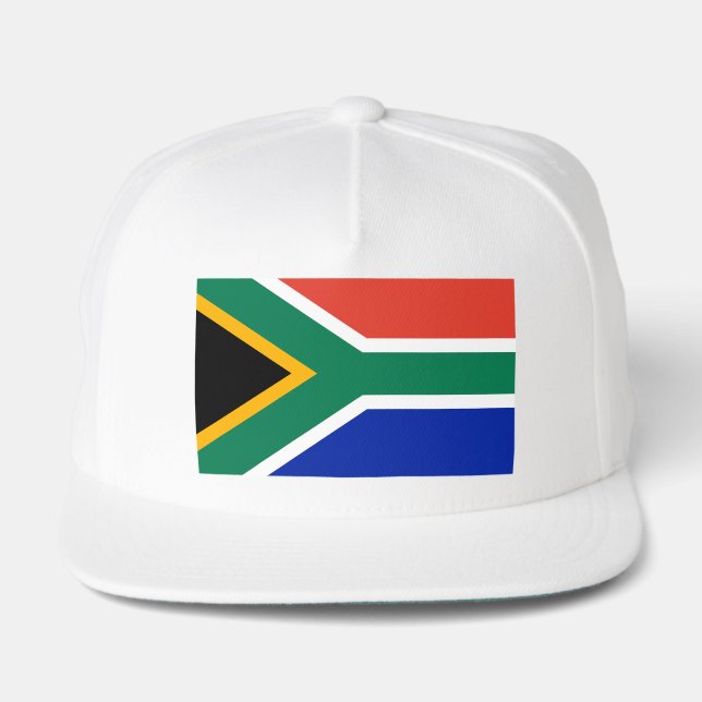 South Africa National Flag Snap Back Hat (Front)