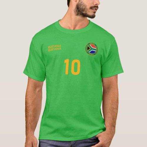 South Africa National Football Team Soccer Retro T_Shirt
