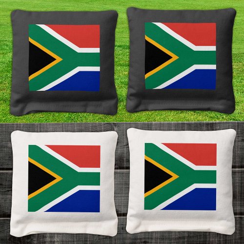 South Africa patriotic bags African Flag Cornhole Bags