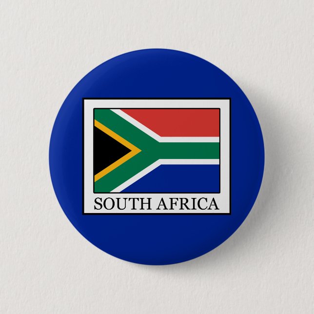 South Africa Pinback Button (Front)