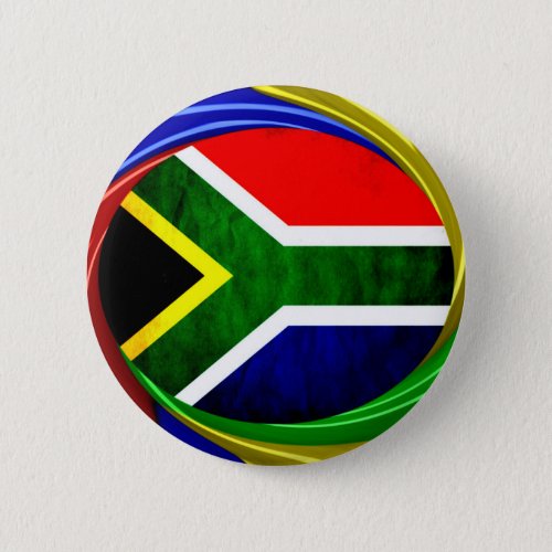 South Africa Pinback Button