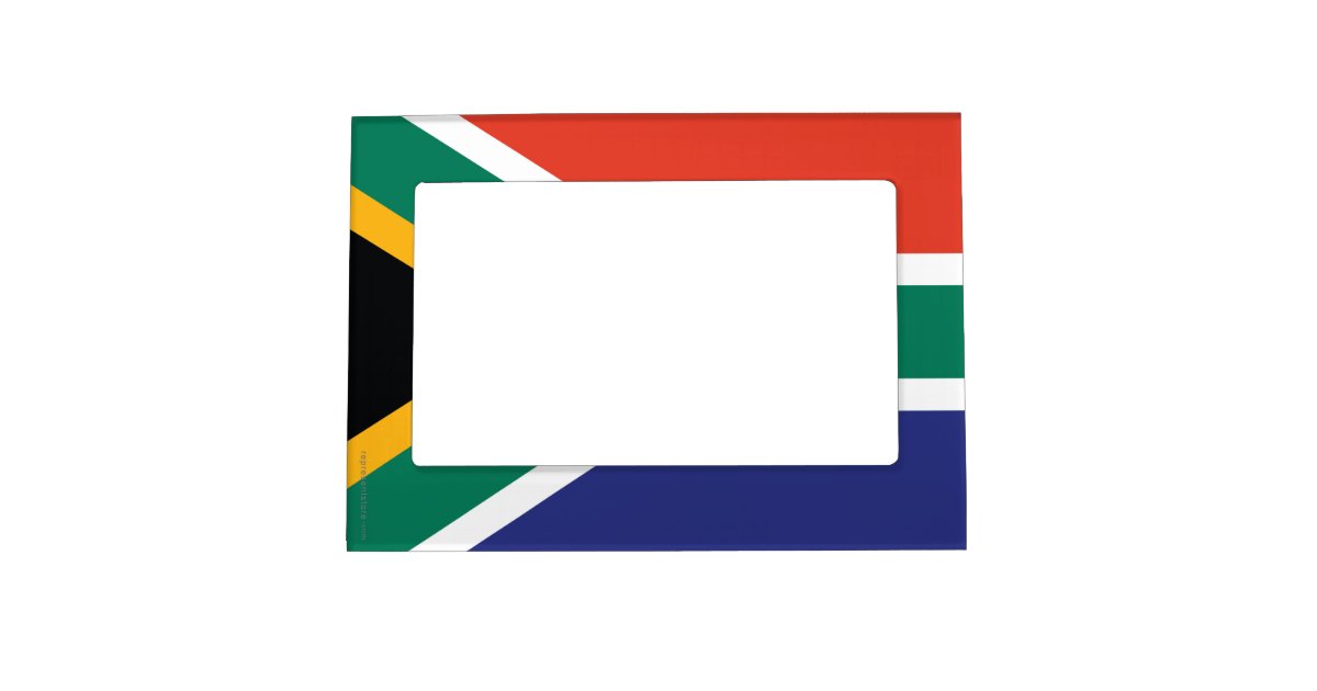 South Africa Plain Flag Photo Frame Zazzle