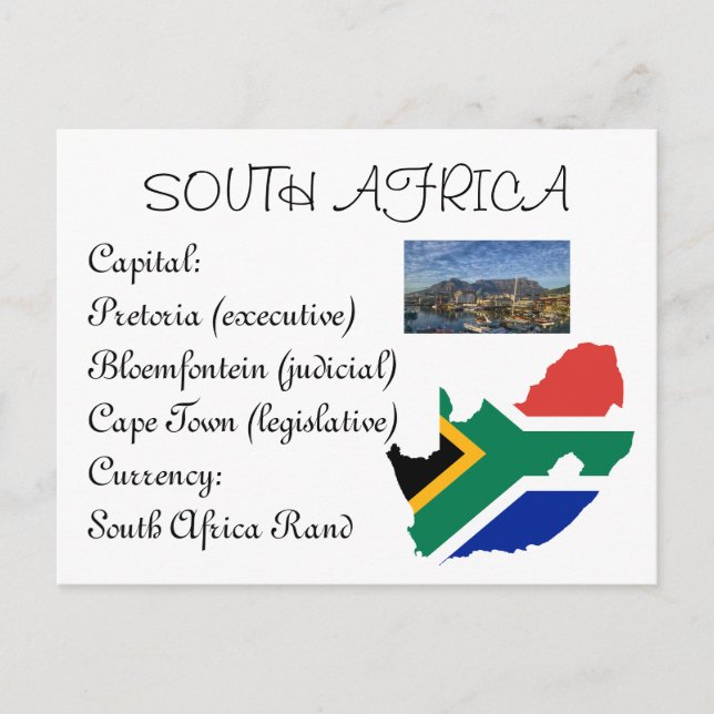 South Africa Postcard (Front)